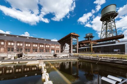 Bochum Jahrhunderthalle, Turbinenhalle, Dampfgebläsehaus und Pumpenhaus
